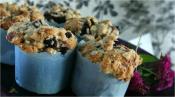 Blackberry Muffins With Crumble Topping