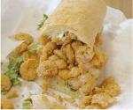 Blackened Alaska Salmon Po Boy Sandwich