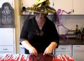 Spooky Red Halloween Jello 