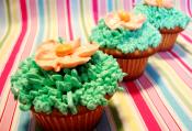 Orange Blossom Cupcakes 
