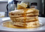 Blueberry And Oatmeal Pancakes