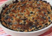 Easy Clafoutis With Fresh Blueberries