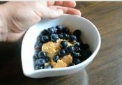 Blueberry Graham Sundae