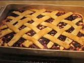 Blueberry Lattice Cake