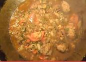 Chicken And Bok Choy Stew With Steamed Rice