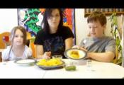 Spaghetti Squash With Basil Pesto And Brown Sugar Sauce