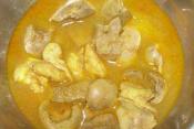 Braised Brisket Of Beef And Cooked Meat Curry