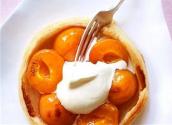 Brandied Apricots Flambe