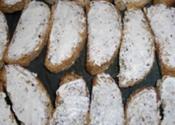 Brandied Blue Cheese Crostini