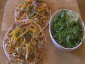 Chicken Fajita Flatbread Pizza
