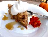 Bread Pudding With White Chocolate Sauce