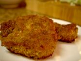 Breaded Pork Chops And Green Bean Casserole 