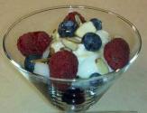 Breakfast Blueberry And Yogurt Parfait