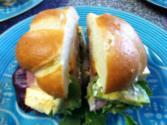 Cold Pretty Bread Sandwiches