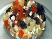 Brie With Mascarpone Cheese And Dried Fruit