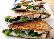 Chicken And Broccoli Quesadilla