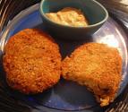 Broccoli Cakes With Dipping Sauce