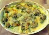 Broccoli And Cheddar Gratin