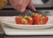 Healthy Vegetarian Stuffed Pepper