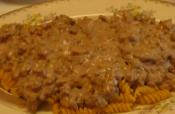 Cheap Ground Beef Stroganoff