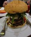 Portobello Mushroom Super Bowl Burger
