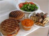 Grilled Panini Burgers 