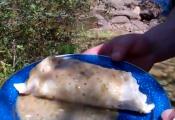Outdoor Burritos Ranchero Chile Verde