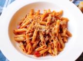 Penne Pasta With Spicy Sausage Ragu 