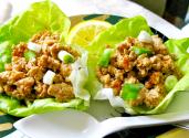 Butter Lettuce Cups With Buffalo Chicken