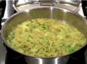 Indian Cabbage And Peas Saute