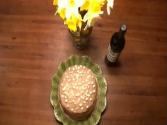 Cabernet Cake With Mocha-mascarpone Frosting