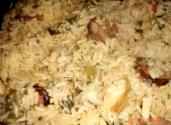 Cajun Chicken And Sausage Jambalaya