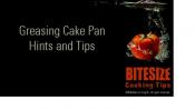 Greasing Cake Pans - Hints And Tips
