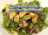 California Salad With Grilled Monkfish 