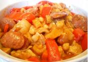 Tripe And Sausage With Chickpeas