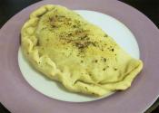 Calzone With Zucchini Filling