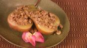 Almond Filled Candied Ginger Pears