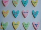 Candy Conversation Hearts - Valentine's Day