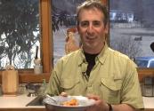 Homemade Canned Peaches With Yogurt And Raisins