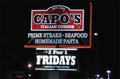 All About Capo's Restaurant