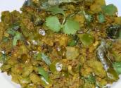 Indian Capsicum With Besan Sabzi