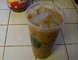 Caramel Vanilla Iced Latte 