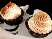 Carrot Pumpkin Cupcake With Maple Cinnamon Frosting