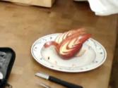How To Carve An Apple Into Swan