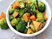Roasted Broccoli And Sweet Potato Side Dish- My Fav