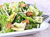 Classic Caesar Salad With Toasted Almonds