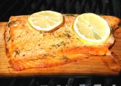 Cedar Plank-grilled Salmon