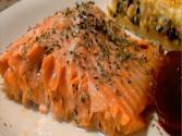 Cedar Planked Maple Salmon