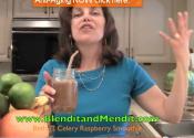 Anti Aging Raspberry And Celery Smoothie