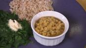 Indian Chana Dal With Garlic